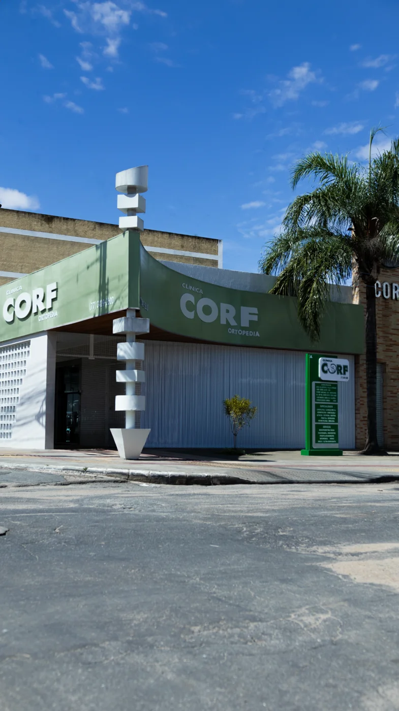 Entrada da Clínica CORF