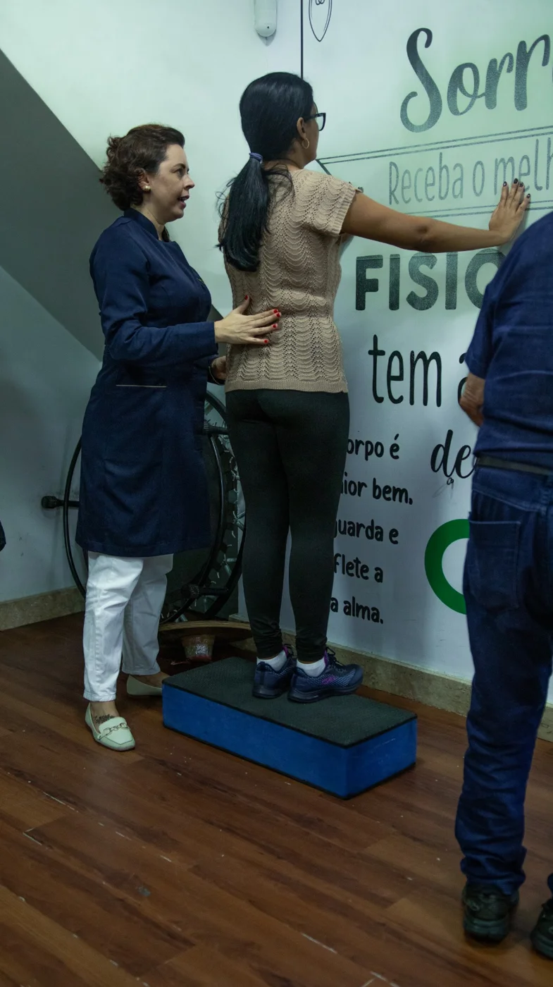 Acompanhamento de fisioterapia na CORF